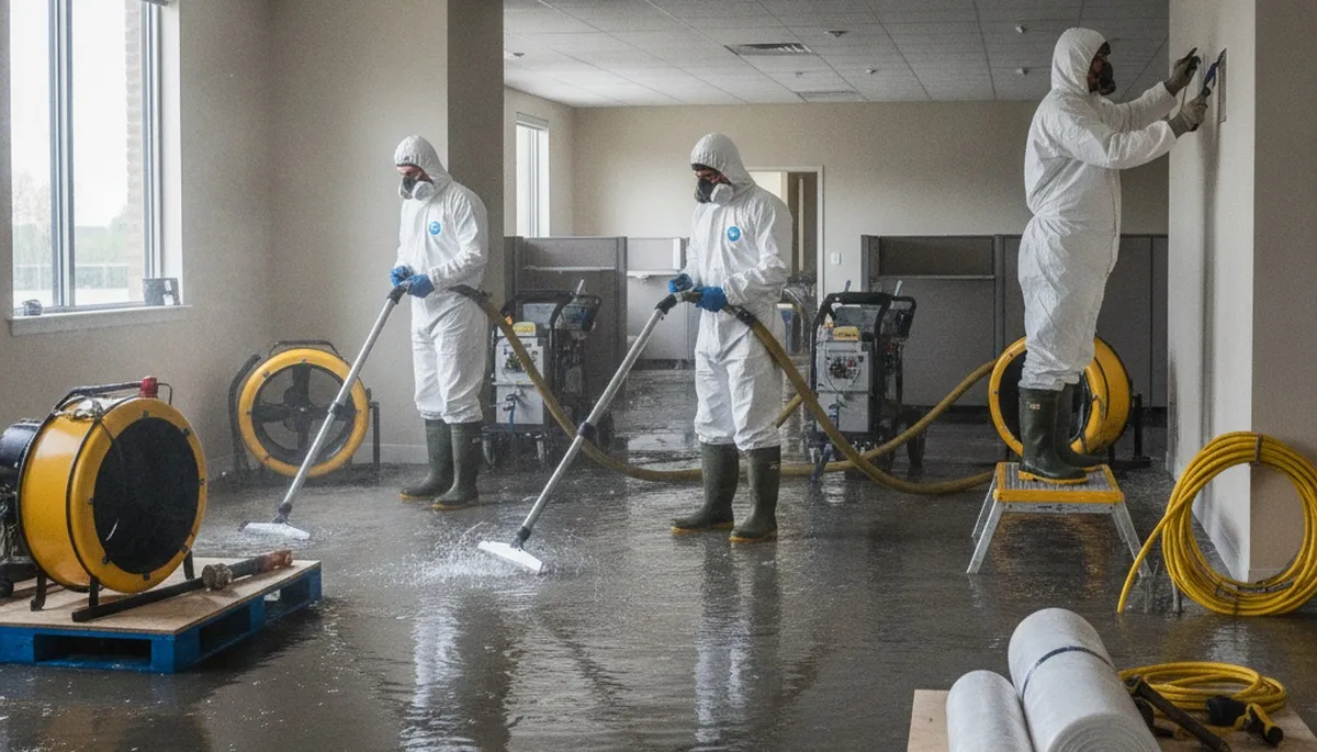 Emergency water removal team in Jurupa Valley, CA handling home water damage cleanup
