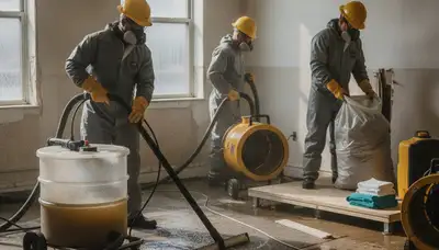 Flood damage cleanup team serving Jurupa Valley, CA for 24/7 water damage restoration
