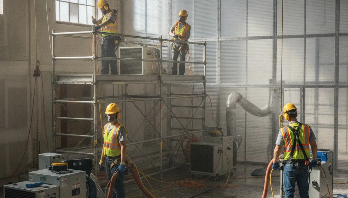 Structural drying for water-damaged homes in Jurupa Valley, CA, removing moisture from walls and framing