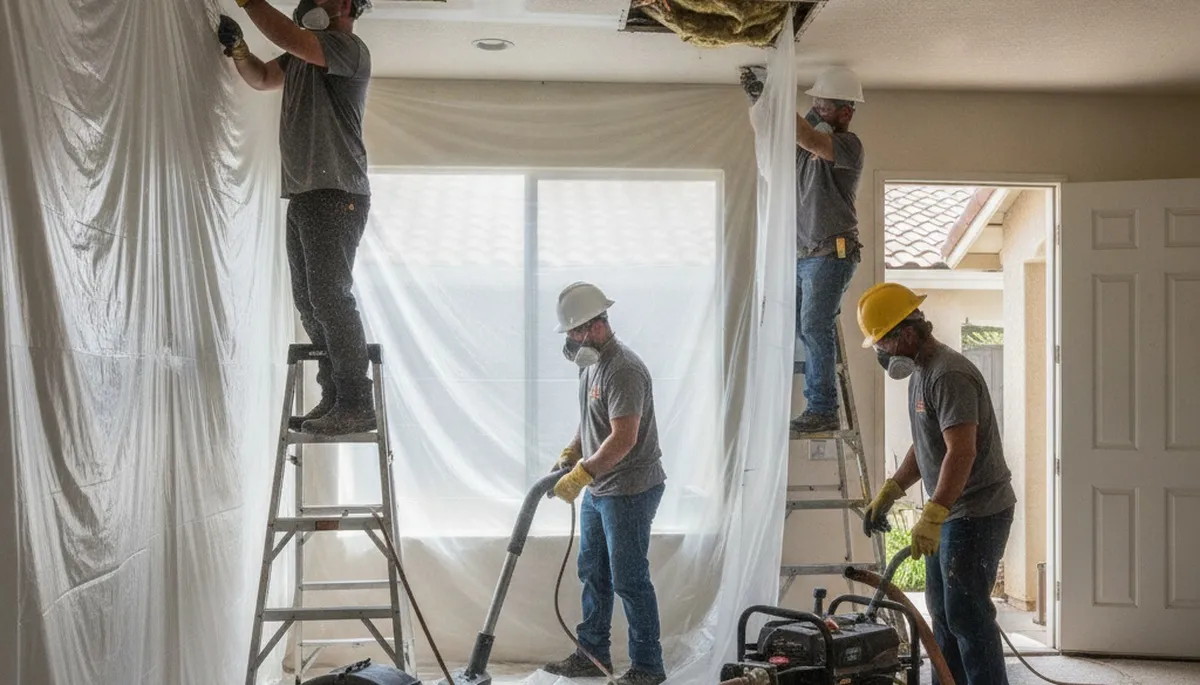 Water damage restoration team serving Jurupa Valley, CA with professional cleanup and drying services