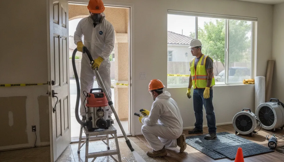Water damage restoration team serving Jurupa Valley, CA with professional cleanup and repair services