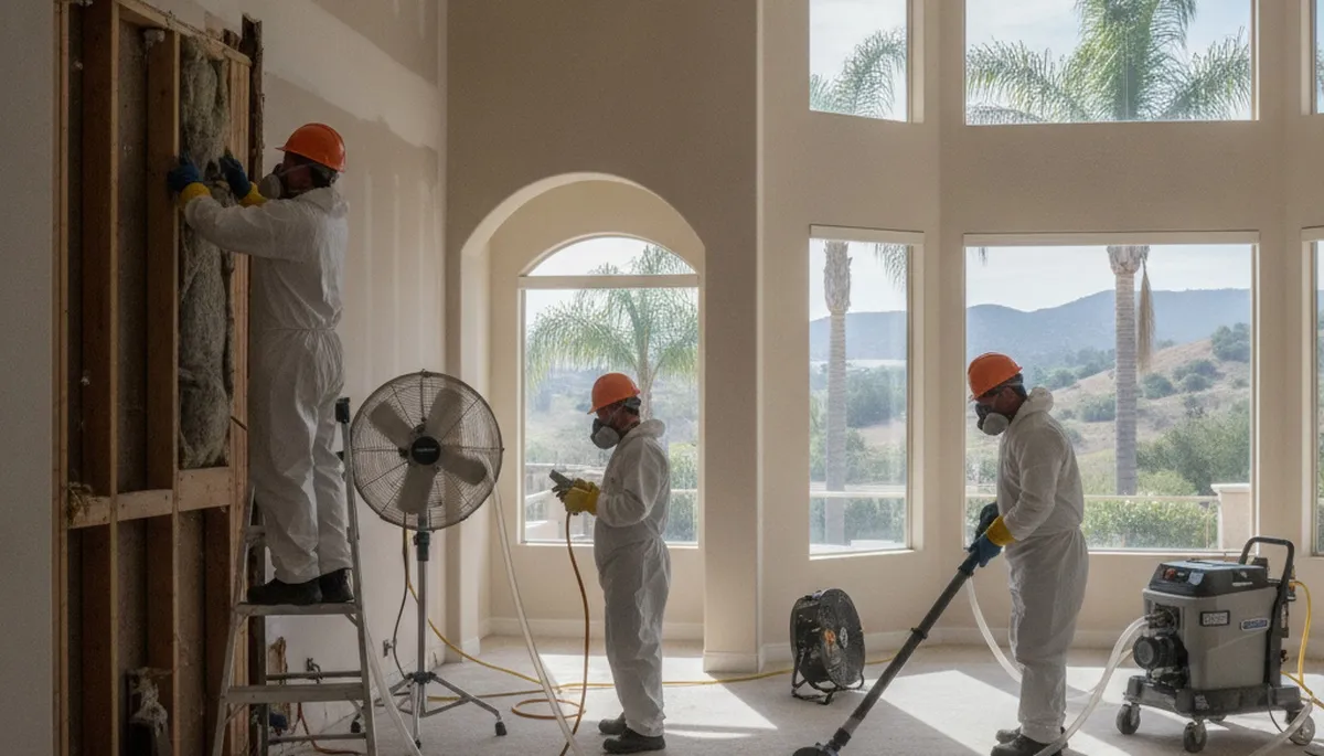 Water damage restoration team serving Jurupa Valley, CA, for fast cleanup and repair