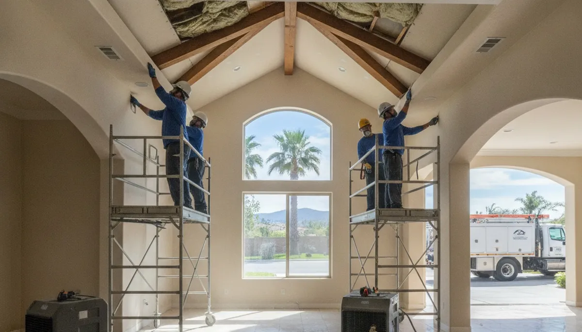 Water damage restoration team serving Jurupa Valley, CA for fast home and business recovery