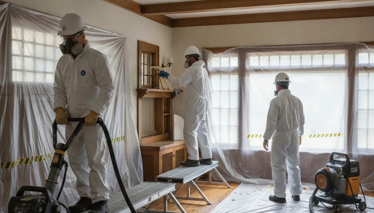 Water damage restoration team in Jurupa Valley, CA providing emergency cleanup and drying services