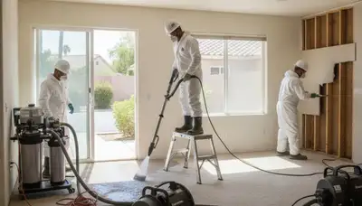 Water damage restoration service in Jurupa Valley, CA for emergency cleanup and repair