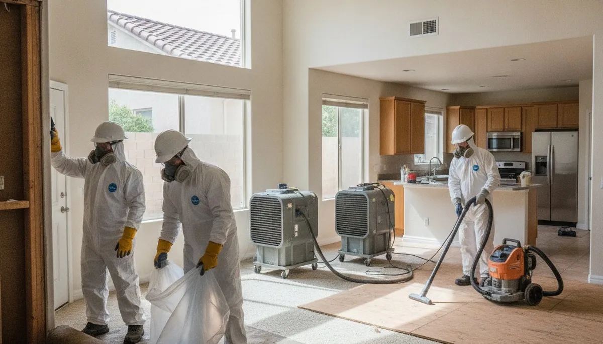 Water damage restoration team serving Jurupa Valley, CA with professional cleanup and repair services
